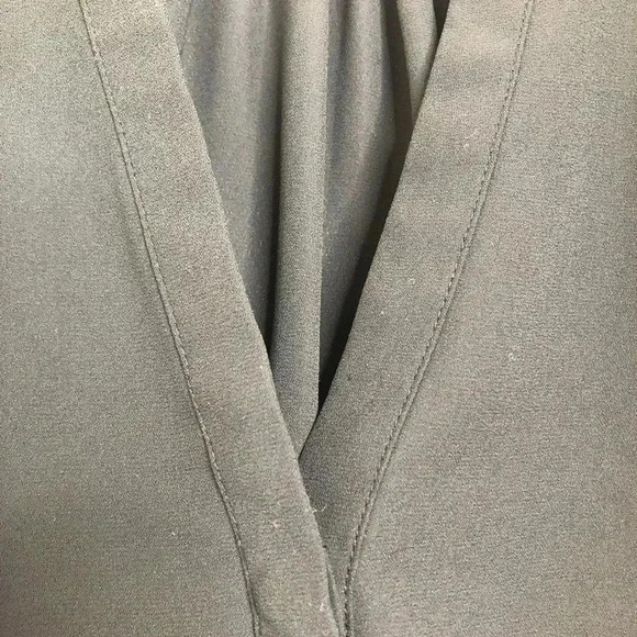 NYDJ Semi-Sheer Blouse V-Neck Size  Extra Small - Picture 4 of 16